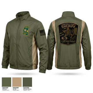 Windbreaker, Sheriff K9, Police, Teamtime, Team time, sublimation, custom sports apparel, team uniforms, spirit wear, spiritwear, sports uniforms, custom shirts, team store, custom team store, fundraiser sports, apparel fundraiser