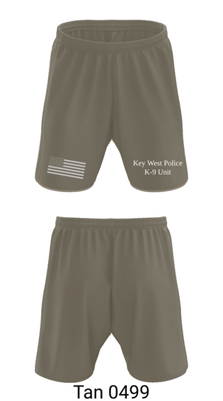 Athletic Shorts With Pockets, Key West Police K-9 Unit, Police, Teamtime, Team time, sublimation, custom sports apparel, team uniforms, spirit wear, spiritwear, sports uniforms, custom shirts, team store, custom team store, fundraiser sports, apparel fundraiser