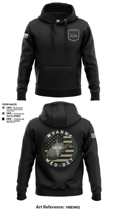WV ARNG Med Det 75536426 Hoodie - 3