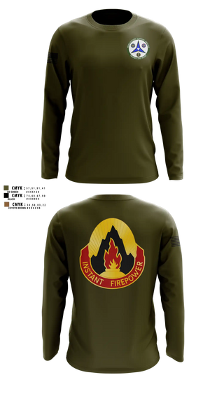 Long Sleeve Performance Shirt, 38th RSG, Army, Teamtime, Team time, sublimation, custom sports apparel, team uniforms, spirit wear, spiritwear, sports uniforms, custom shirts, team store, custom team store, fundraiser sports, apparel fundraiser