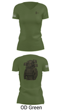 Deployment & Distribution Flight 11533271 Women's Short Sleeve V-neck Shirt - 48