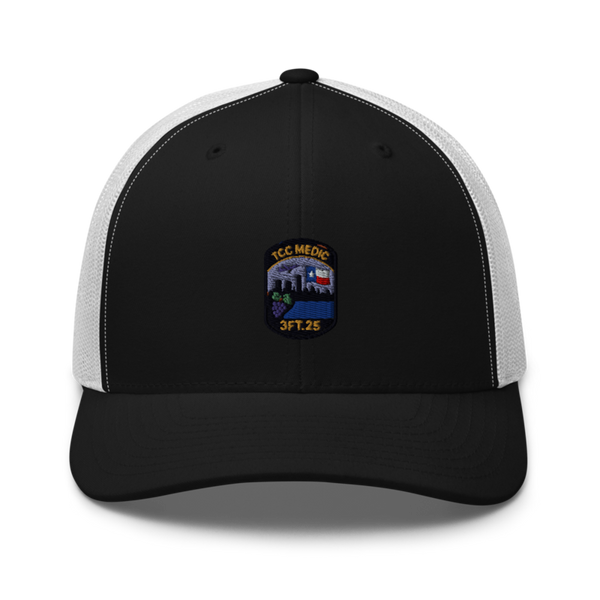 TCC Paramedic Class 3FT.25 86359977 Retro Trucker Hat | Yupoong 6606
