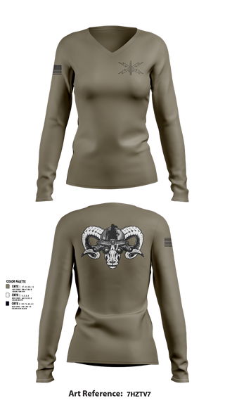 Womens Long Sleeve Vneck Shirt, 11TH CY ECT, , Teamtime, Team time, sublimation, custom sports apparel, team uniforms, spirit wear, spiritwear, sports uniforms, custom shirts, team store, custom team store, fundraiser sports, apparel fundraiser