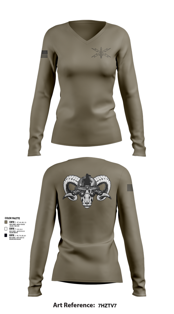 Womens Long Sleeve Vneck Shirt, 11TH CY ECT, , Teamtime, Team time, sublimation, custom sports apparel, team uniforms, spirit wear, spiritwear, sports uniforms, custom shirts, team store, custom team store, fundraiser sports, apparel fundraiser