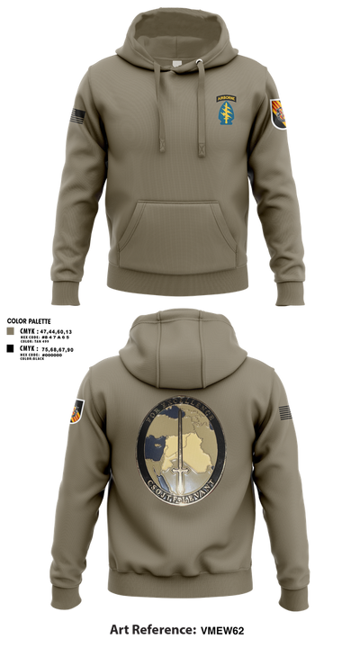 5th Special Forces Group 48922041 Hoodie - 1