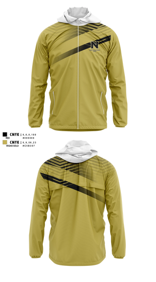 Windbreaker, Northeastern Junior College Golf Team, Golf, Teamtime, Team time, sublimation, custom sports apparel, team uniforms, spirit wear, spiritwear, sports uniforms, custom shirts, team store, custom team store, fundraiser sports, apparel fundraiser