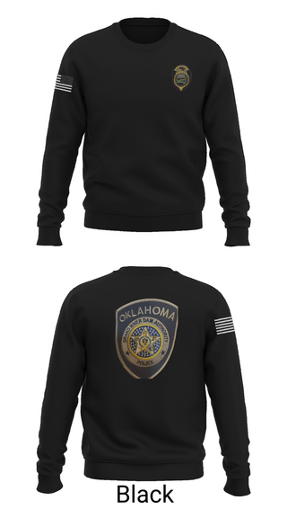 Crew Neck Sweatshirt, Grand River Dam Authority, Police, Teamtime, Team time, sublimation, custom sports apparel, team uniforms, spirit wear, spiritwear, sports uniforms, custom shirts, team store, custom team store, fundraiser sports, apparel fundraiser