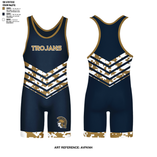 Wrestling Singlet, Antonito Trojans, Spirit Store, Teamtime, Team time, sublimation, custom sports apparel, team uniforms, spirit wear, spiritwear, sports uniforms, custom shirts, team store, custom team store, fundraiser sports, apparel fundraiser