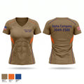 Alpha Company 304th ESB-E Women's Short Sleeve V-neck Shirt - 1