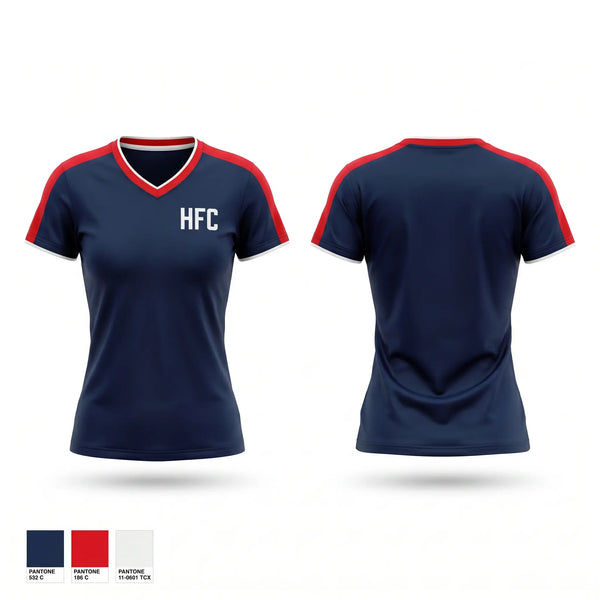 HFC Women's Short Sleeve V-neck Shirt - 1