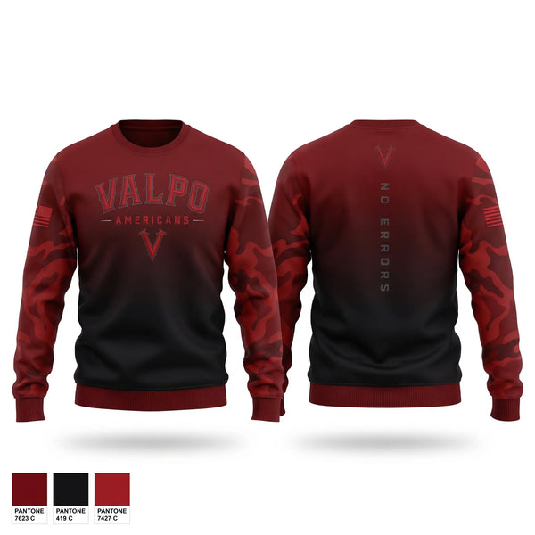 Crew Neck Sweatshirt, Valpo Americans, Baseball, Teamtime, Team time, sublimation, custom sports apparel, team uniforms, spirit wear, spiritwear, sports uniforms, custom shirts, team store, custom team store, fundraiser sports, apparel fundraiser