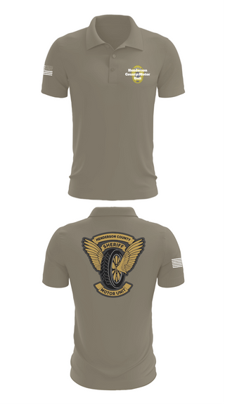 Short Sleeve Performance Polo, Henderson County Motor Unit, Police, Teamtime, Team time, sublimation, custom sports apparel, team uniforms, spirit wear, spiritwear, sports uniforms, custom shirts, team store, custom team store, fundraiser sports, apparel fundraiser