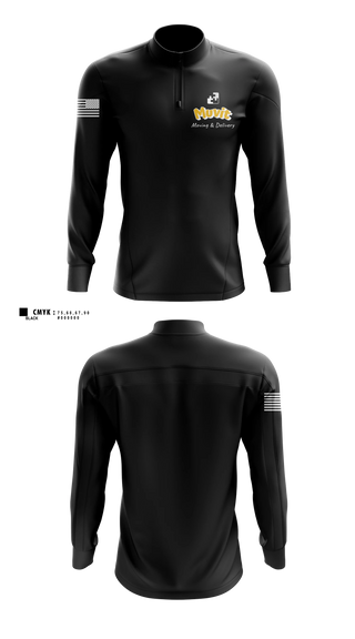 Quarter Zip Jacket, Muvit, , Teamtime, Team time, sublimation, custom sports apparel, team uniforms, spirit wear, spiritwear, sports uniforms, custom shirts, team store, custom team store, fundraiser sports, apparel fundraiser