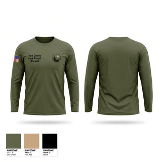 Long Sleeve Performance Shirt, York County Park Ranger Division, Police, Teamtime, Team time, sublimation, custom sports apparel, team uniforms, spirit wear, spiritwear, sports uniforms, custom shirts, team store, custom team store, fundraiser sports, apparel fundraiser