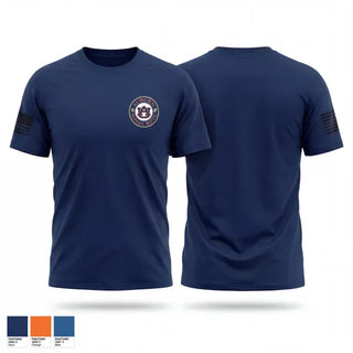 Old School Cotton Feel Shirt, Auburn NROTC, Navy, Teamtime, Team time, sublimation, custom sports apparel, team uniforms, spirit wear, spiritwear, sports uniforms, custom shirts, team store, custom team store, fundraiser sports, apparel fundraiser