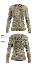 BVCC Search Team Women's Long Sleeve V-neck Shirt - 9
