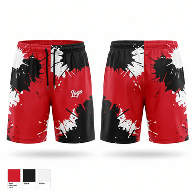 Hibriten Athletic Shorts With Pockets - 1