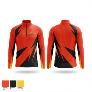 Quarter Zip Jacket, Delmarva Heat, Softball, Teamtime, Team time, sublimation, custom sports apparel, team uniforms, spirit wear, spiritwear, sports uniforms, custom shirts, team store, custom team store, fundraiser sports, apparel fundraiser
