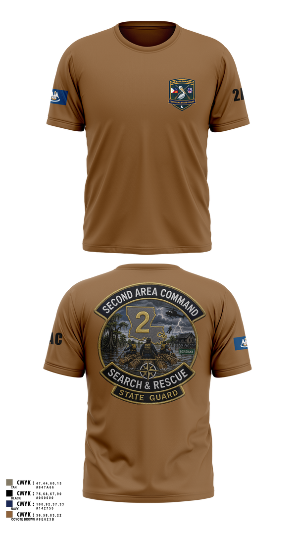 Short Sleeve Performance Shirt, Louisiana State Guard, Army, Teamtime, Team time, sublimation, custom sports apparel, team uniforms, spirit wear, spiritwear, sports uniforms, custom shirts, team store, custom team store, fundraiser sports, apparel fundraiser