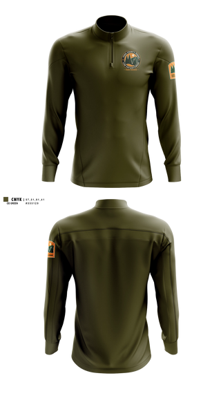 Quarter Zip Jacket, York County Park Ranger Division, Police, Teamtime, Team time, sublimation, custom sports apparel, team uniforms, spirit wear, spiritwear, sports uniforms, custom shirts, team store, custom team store, fundraiser sports, apparel fundraiser