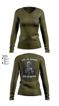 514th MP CO 62726041 Women's Long Sleeve V-neck Shirt - 3