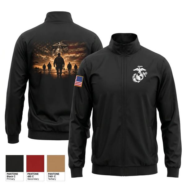 Windbreaker, RSS MCDONOUGH, Marines, Teamtime, Team time, sublimation, custom sports apparel, team uniforms, spirit wear, spiritwear, sports uniforms, custom shirts, team store, custom team store, fundraiser sports, apparel fundraiser