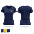 Haddonfield Police 66201618 Women's Short Sleeve V-neck Shirt - 1