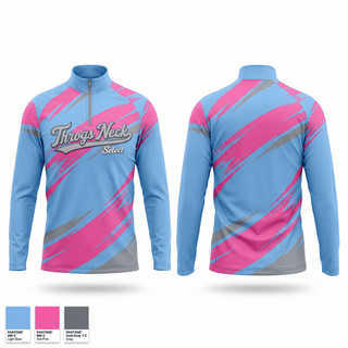 Quarter Zip Jacket, Throgs Neck Select, Baseball, Teamtime, Team time, sublimation, custom sports apparel, team uniforms, spirit wear, spiritwear, sports uniforms, custom shirts, team store, custom team store, fundraiser sports, apparel fundraiser