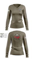 CCo, 1-508PIR (OG) Women's Long Sleeve V-neck Shirt - 107