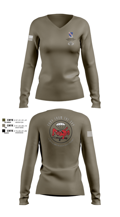 CCo, 1-508PIR (OG) Women's Long Sleeve V-neck Shirt - 107