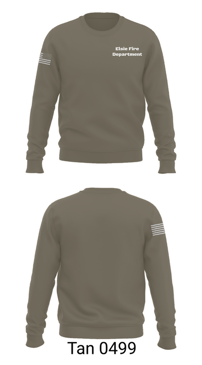 Elsie Fire Department 41046242 Crew Neck Sweatshirt - 65