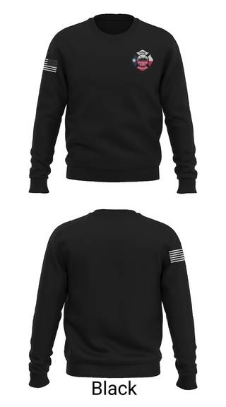 Crew Neck Sweatshirt, Perryton Fire Department, Fire Department, Teamtime, Team time, sublimation, custom sports apparel, team uniforms, spirit wear, spiritwear, sports uniforms, custom shirts, team store, custom team store, fundraiser sports, apparel fundraiser