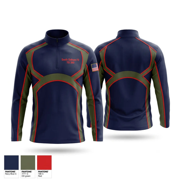 Windbreaker, South Oldham FD TEI 390, Fire Department, Teamtime, Team time, sublimation, custom sports apparel, team uniforms, spirit wear, spiritwear, sports uniforms, custom shirts, team store, custom team store, fundraiser sports, apparel fundraiser