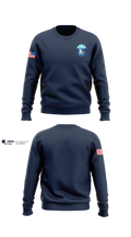 Wings of Blue Crew Neck Sweatshirt - 3