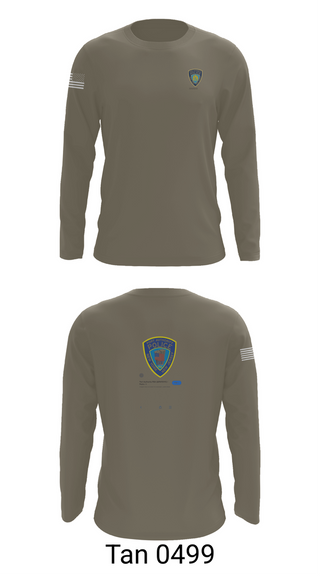 Long Sleeve Performance Shirt, Port Authority Police, , Teamtime, Team time, sublimation, custom sports apparel, team uniforms, spirit wear, spiritwear, sports uniforms, custom shirts, team store, custom team store, fundraiser sports, apparel fundraiser