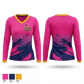 Tumble Up Greensboro 9676856 Women's Long Sleeve V-neck Shirt - 1