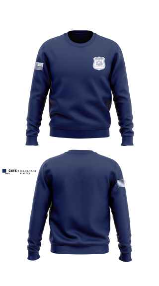 Crew Neck Sweatshirt, Philadelphia police, Police, Teamtime, Team time, sublimation, custom sports apparel, team uniforms, spirit wear, spiritwear, sports uniforms, custom shirts, team store, custom team store, fundraiser sports, apparel fundraiser