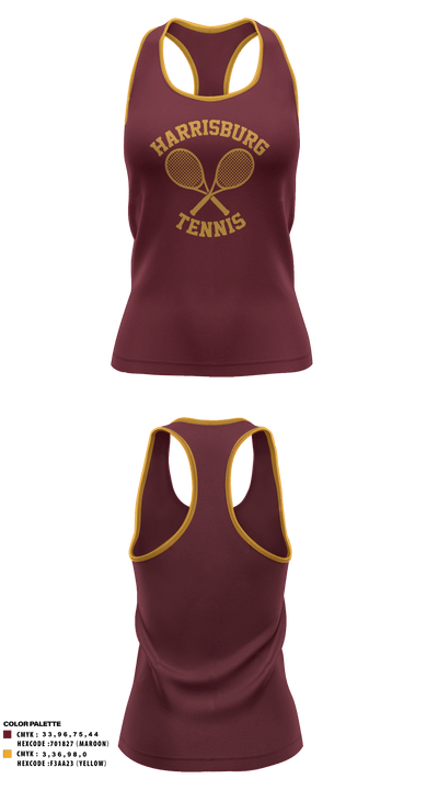 Meade High School Track 444243 Tank Top - 2