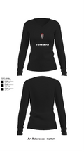 2-124IN SNIPER 8082556 Women's Long Sleeve V-neck Shirt - 22
