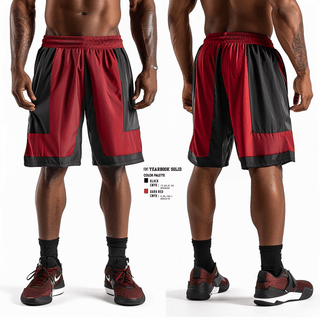 Athletic Shorts With Pockets, Warriors, Men's Basketball, Teamtime, Team time, sublimation, custom sports apparel, team uniforms, spirit wear, spiritwear, sports uniforms, custom shirts, team store, custom team store, fundraiser sports, apparel fundraiser