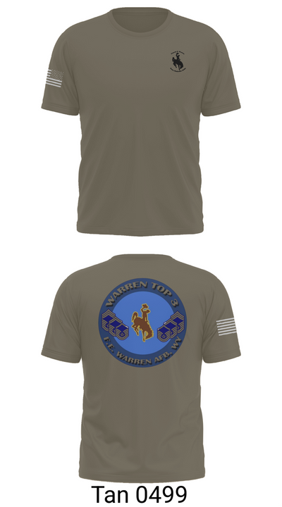 FE Warren Top-III 63787054 Short Sleeve Performance Shirt - 76