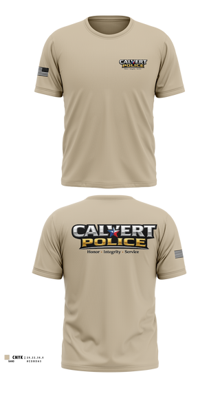 Short Sleeve Performance Shirt, CALVERT POLICE DEPARTMENT, Police, Teamtime, Team time, sublimation, custom sports apparel, team uniforms, spirit wear, spiritwear, sports uniforms, custom shirts, team store, custom team store, fundraiser sports, apparel fundraiser