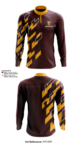 Quarter Zip Jacket, Brookville High School Band, Spirit Store, Teamtime, Team time, sublimation, custom sports apparel, team uniforms, spirit wear, spiritwear, sports uniforms, custom shirts, team store, custom team store, fundraiser sports, apparel fundraiser