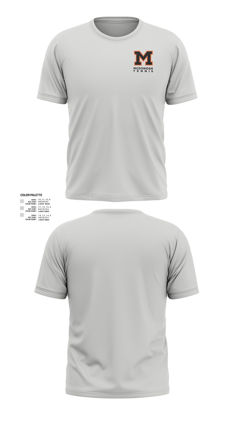 Short Sleeve Performance Shirt, Mcdonogh Girls Tennis, Tennis, Teamtime, Team time, sublimation, custom sports apparel, team uniforms, spirit wear, spiritwear, sports uniforms, custom shirts, team store, custom team store, fundraiser sports, apparel fundraiser