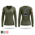 514th MP CO 62726041 Women's Long Sleeve V-neck Shirt - 1
