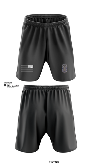 Athletic Shorts With Pockets, Reston Midnights B Squad, Police, Teamtime, Team time, sublimation, custom sports apparel, team uniforms, spirit wear, spiritwear, sports uniforms, custom shirts, team store, custom team store, fundraiser sports, apparel fundraiser