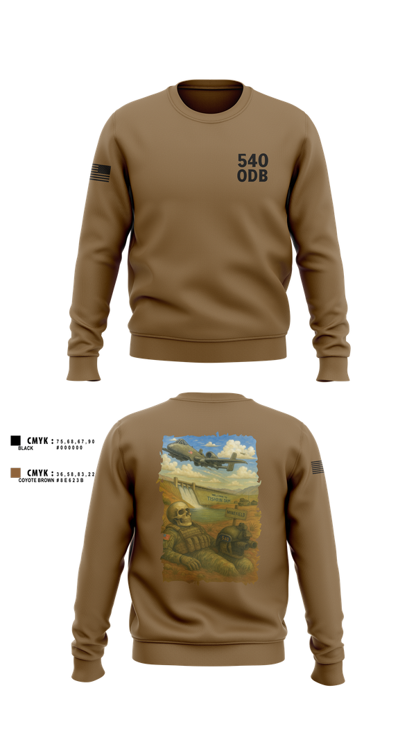 Crew Neck Sweatshirt, ODB SYRIA, , Teamtime, Team time, sublimation, custom sports apparel, team uniforms, spirit wear, spiritwear, sports uniforms, custom shirts, team store, custom team store, fundraiser sports, apparel fundraiser