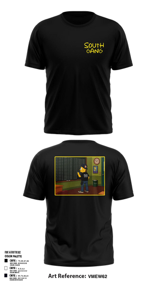 Short Sleeve Performance Shirt, South Gang Unit, Police, Teamtime, Team time, sublimation, custom sports apparel, team uniforms, spirit wear, spiritwear, sports uniforms, custom shirts, team store, custom team store, fundraiser sports, apparel fundraiser