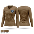 Eagle Star Security Solutions Women's Long Sleeve V-neck Shirt - 1
