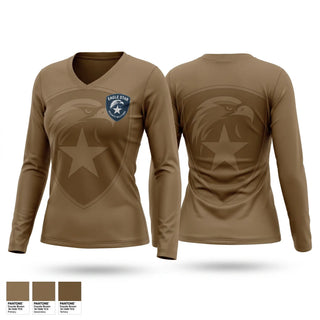 Womens Long Sleeve Vneck Shirt, Eagle Star Security Solutions, , Teamtime, Team time, sublimation, custom sports apparel, team uniforms, spirit wear, spiritwear, sports uniforms, custom shirts, team store, custom team store, fundraiser sports, apparel fundraiser